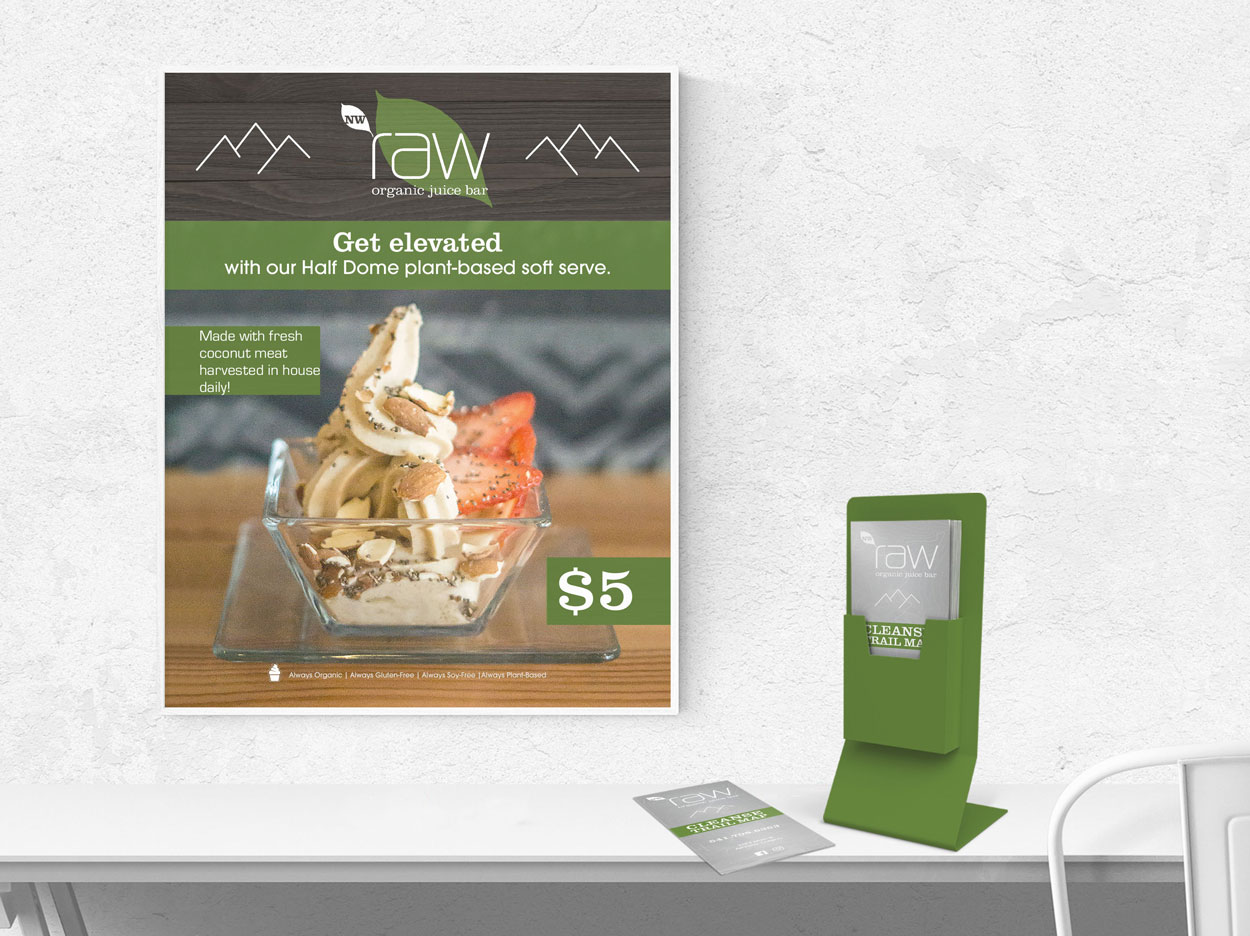 Graphic Design for poster and takeout menus